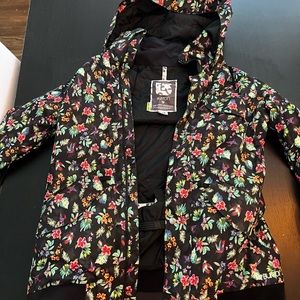 Burton Snowboard Jacket White Collection Dryride